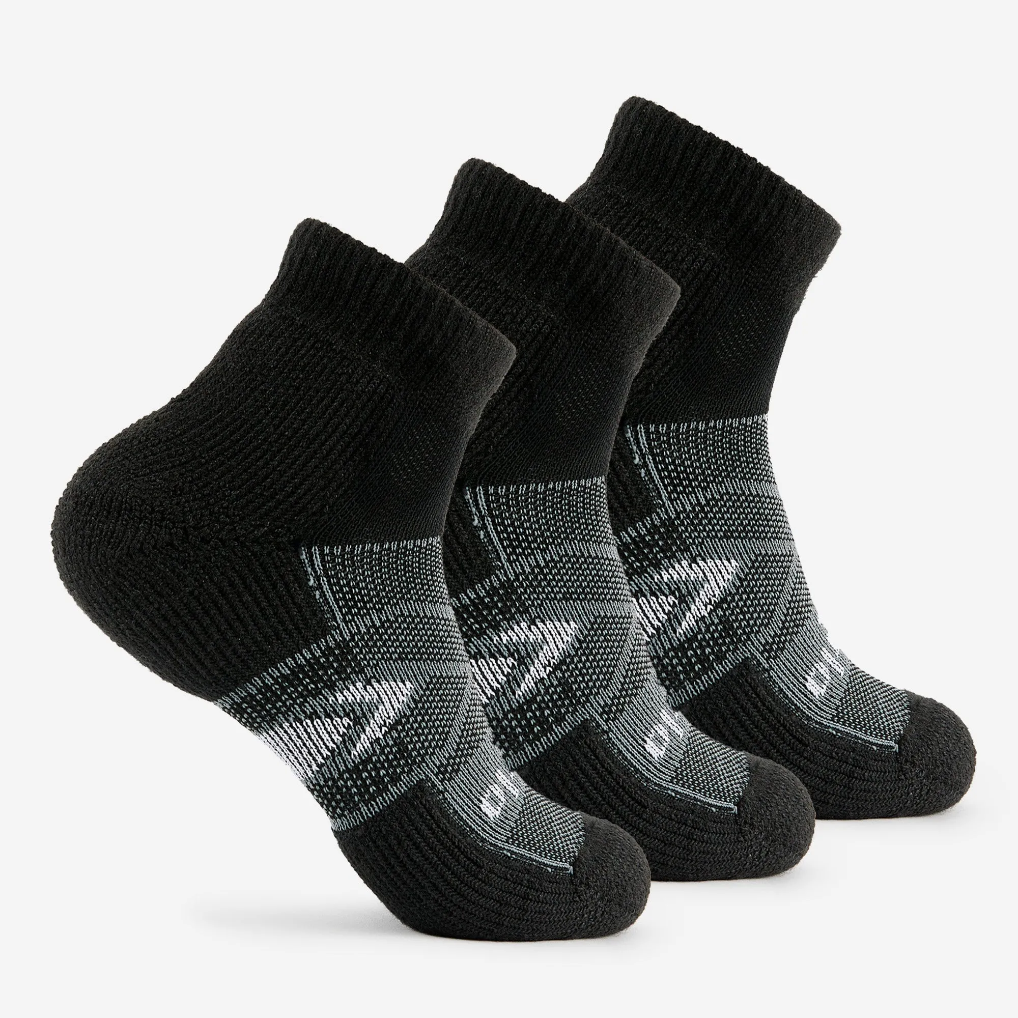 12-Hour Shift Maximum Cushion Ankle Work Socks (3 Pairs) - WCMU