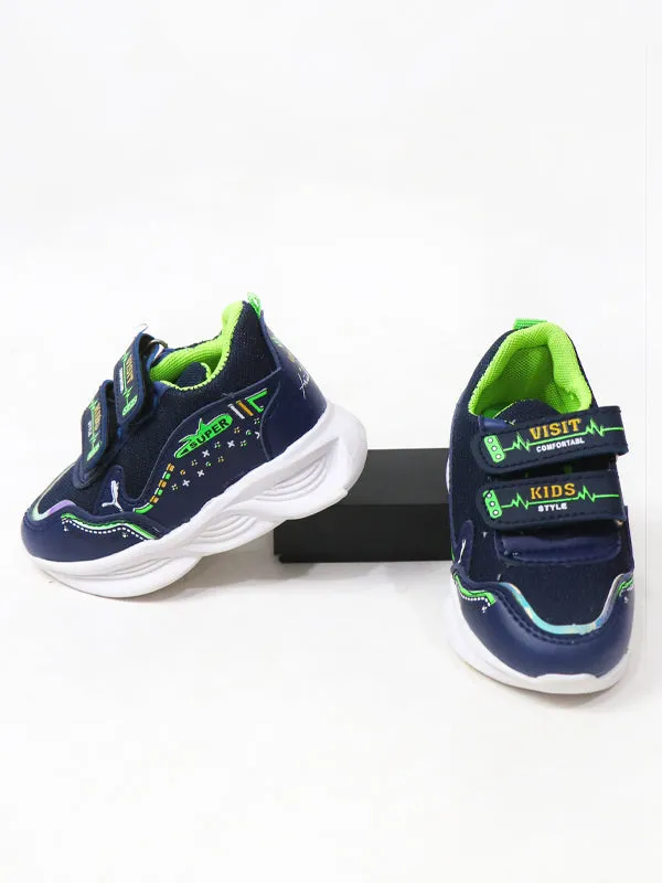 1Yr - 8Yrs Navy Blue Shoes For Boys LS BS69