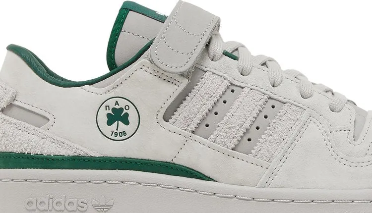 Adidas BSTN x Forum 84 Low 'Panathinaikos' sneakers, gray