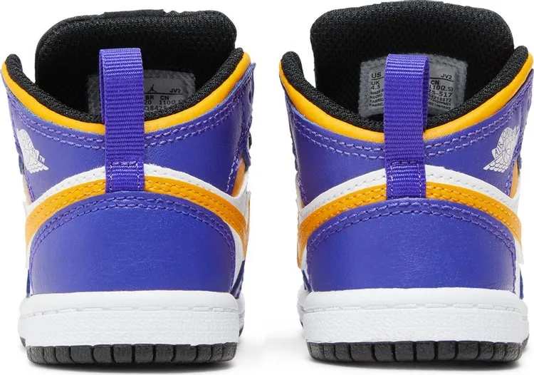 Air Jordan 1 Mid TD Lakers, purple