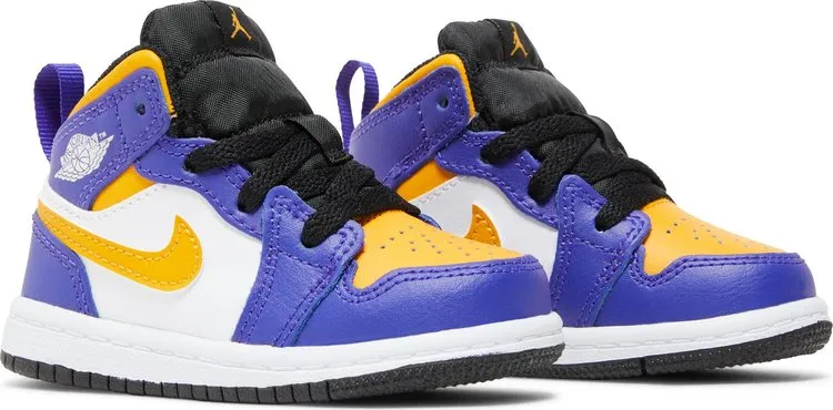 Air Jordan 1 Mid TD Lakers, purple