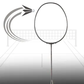 Apacs Nano Fusion Speed 722 Badminton Racquet without Cover, Grey (6U-G2)