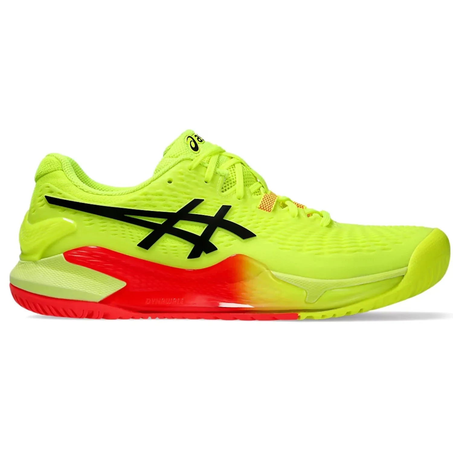 ASICS Gel - Resolution 9 Paris Men's Tennis Shoes, Safety Yellow/Black