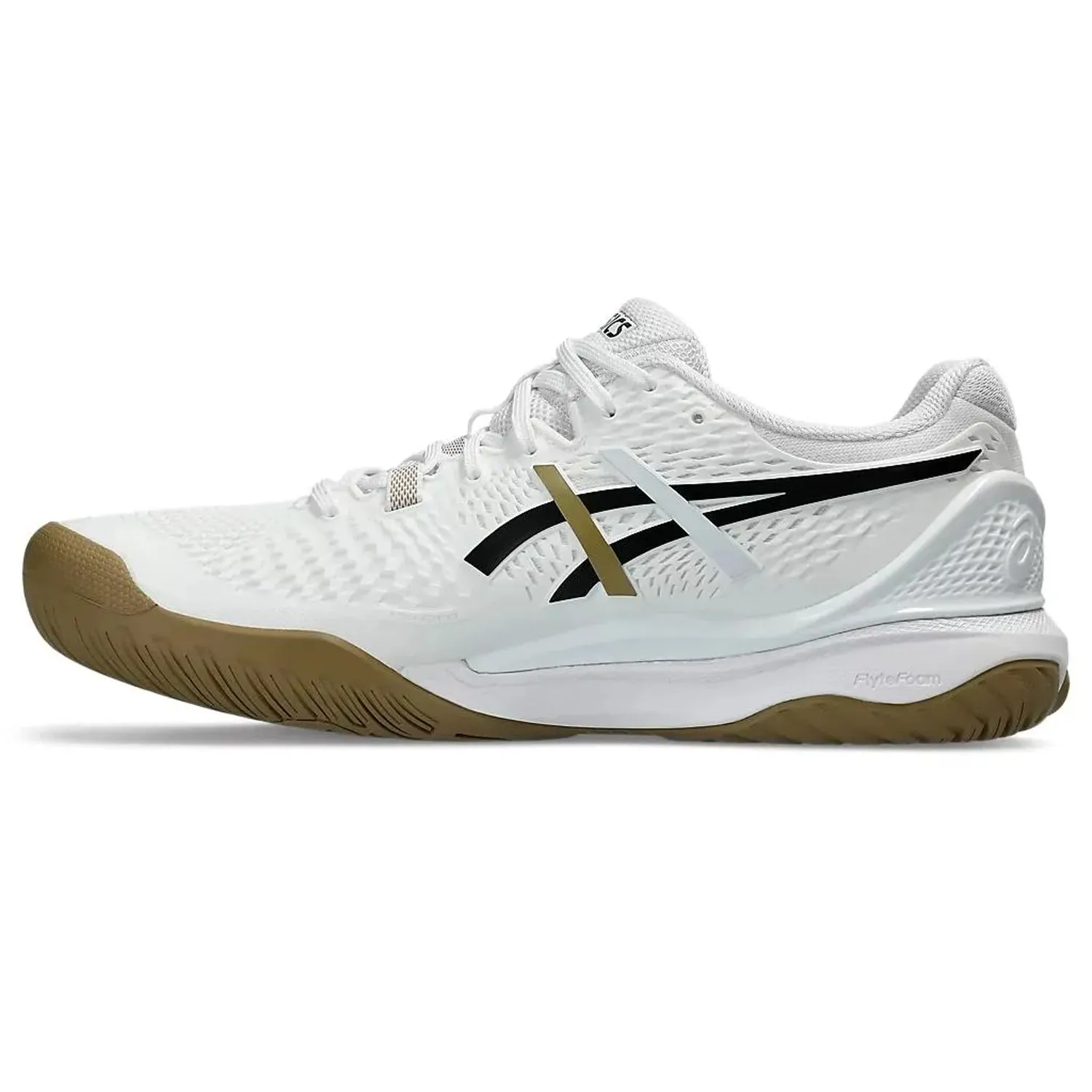 Asics Hugo Boss X Gel Resolution 9 Tennis Shoes, White/Black