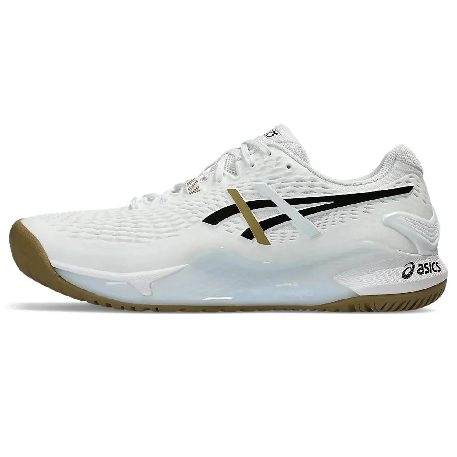 Asics Hugo Boss X Gel Resolution 9 Tennis Shoes, White/Black