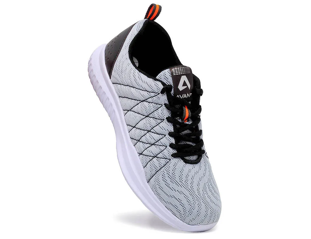 Avant Men's Ultra Light Running and Training Shoes - Grey