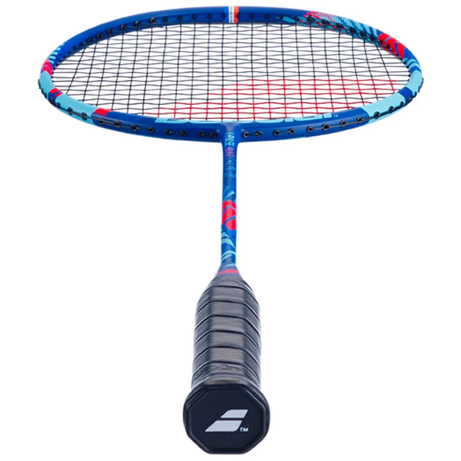 Babolat I Pulse Blast Strung Badminton Racquet, Red