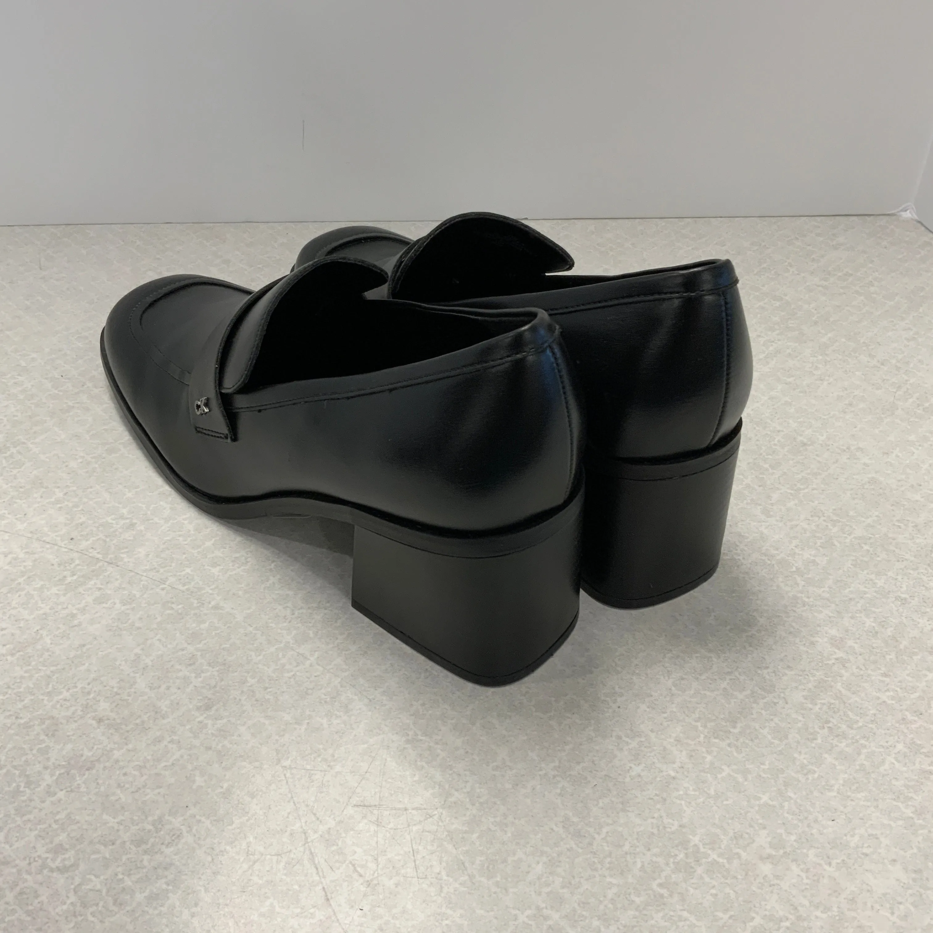 Black Shoes Heels Platform Calvin Klein , Size 11