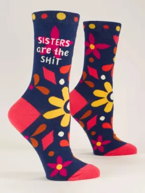 Blue Q  Socks WOMENS  Sisters Are The Shit