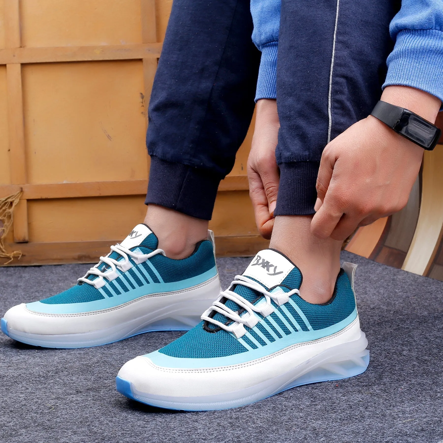 Bxxy's Men's Trendy Sports Lace-up Shoes