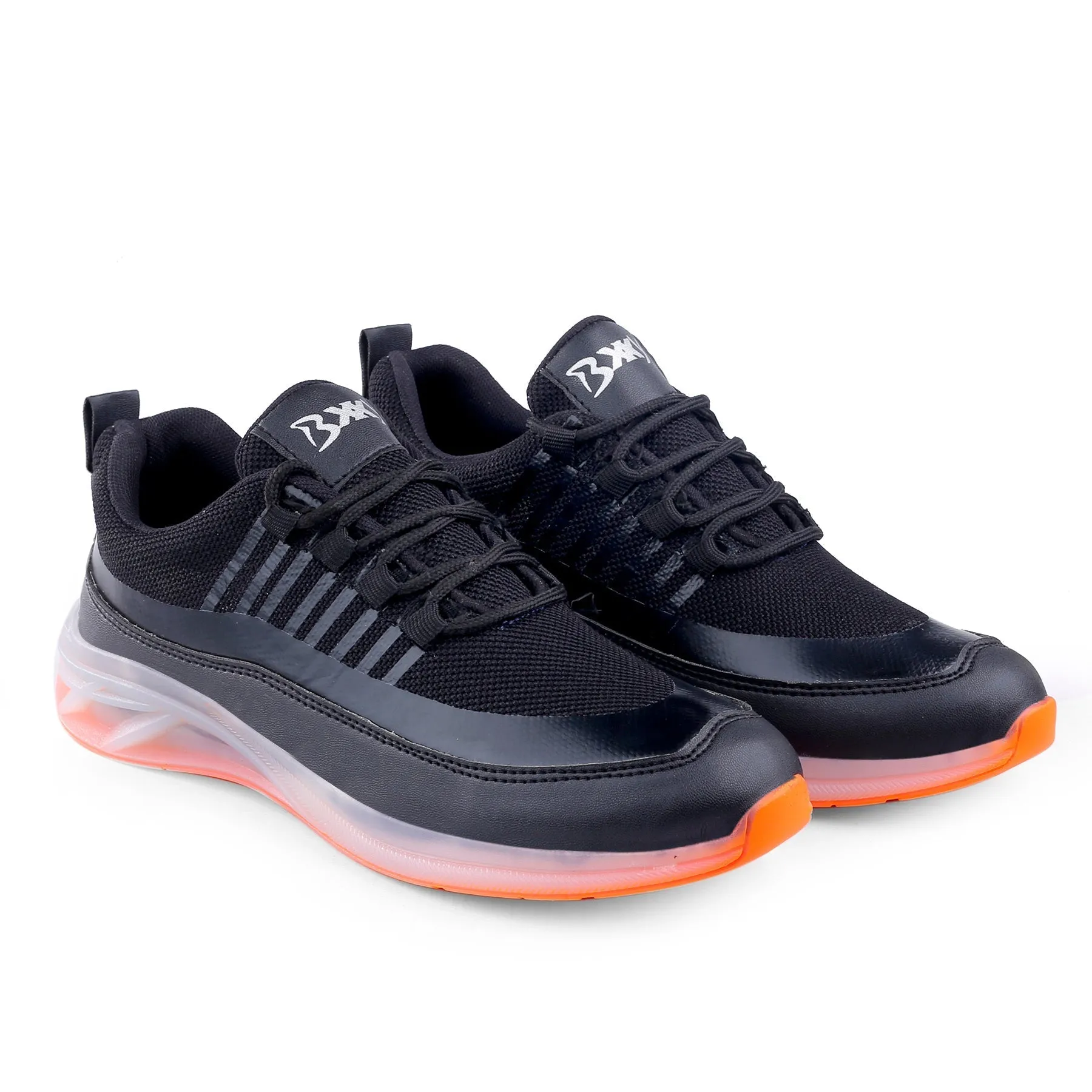 Bxxy's Multi Color Sports Shoes For Men On Transparent Sole