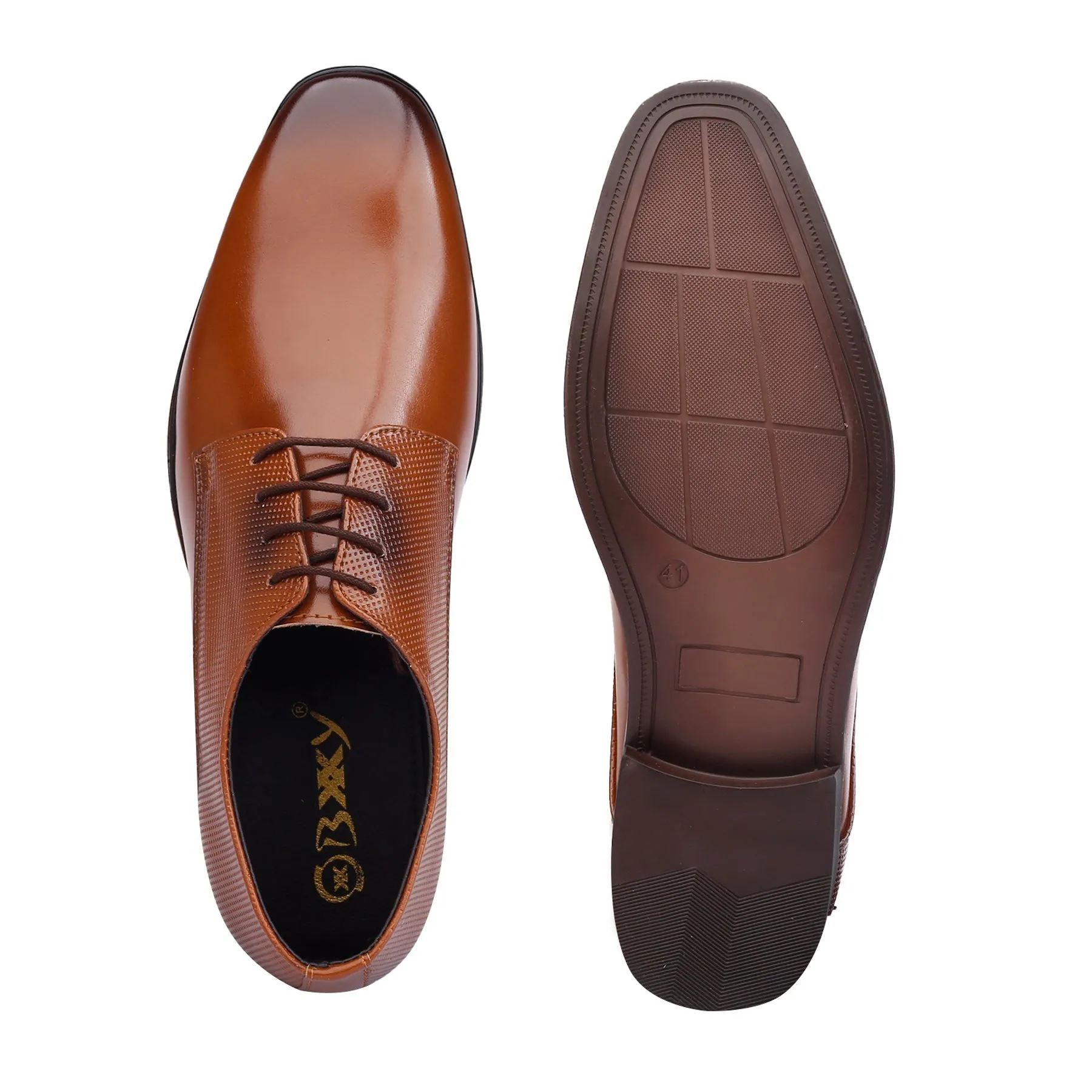 Bxxy's Vegan Leather Lace-up Formal Shoes