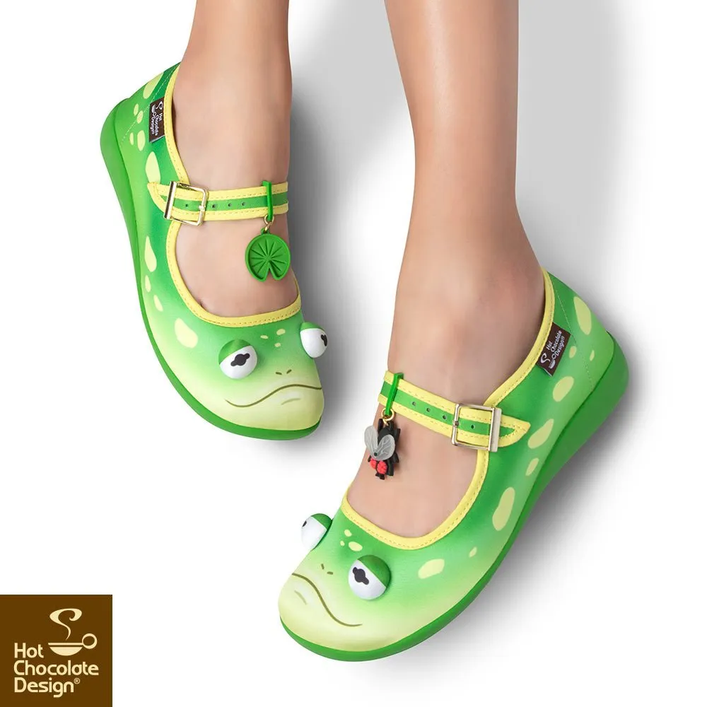 Chocolaticas® FROGGY Women's Mary Jane Flat