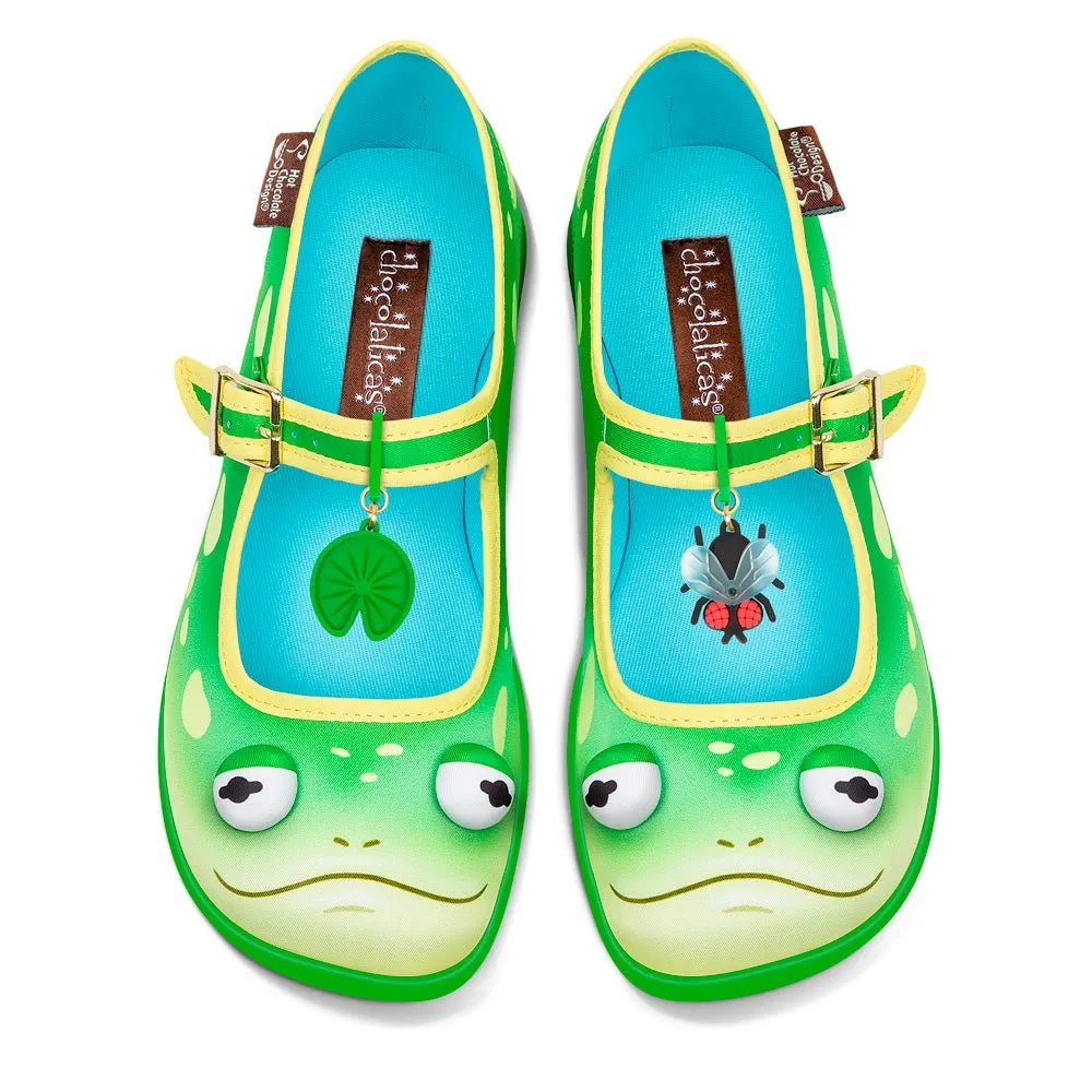 Chocolaticas® FROGGY Women's Mary Jane Flat