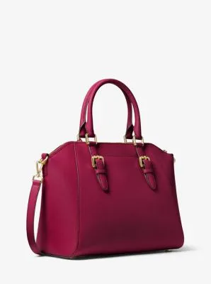 Ciara Large Saffiano Leather Satchel