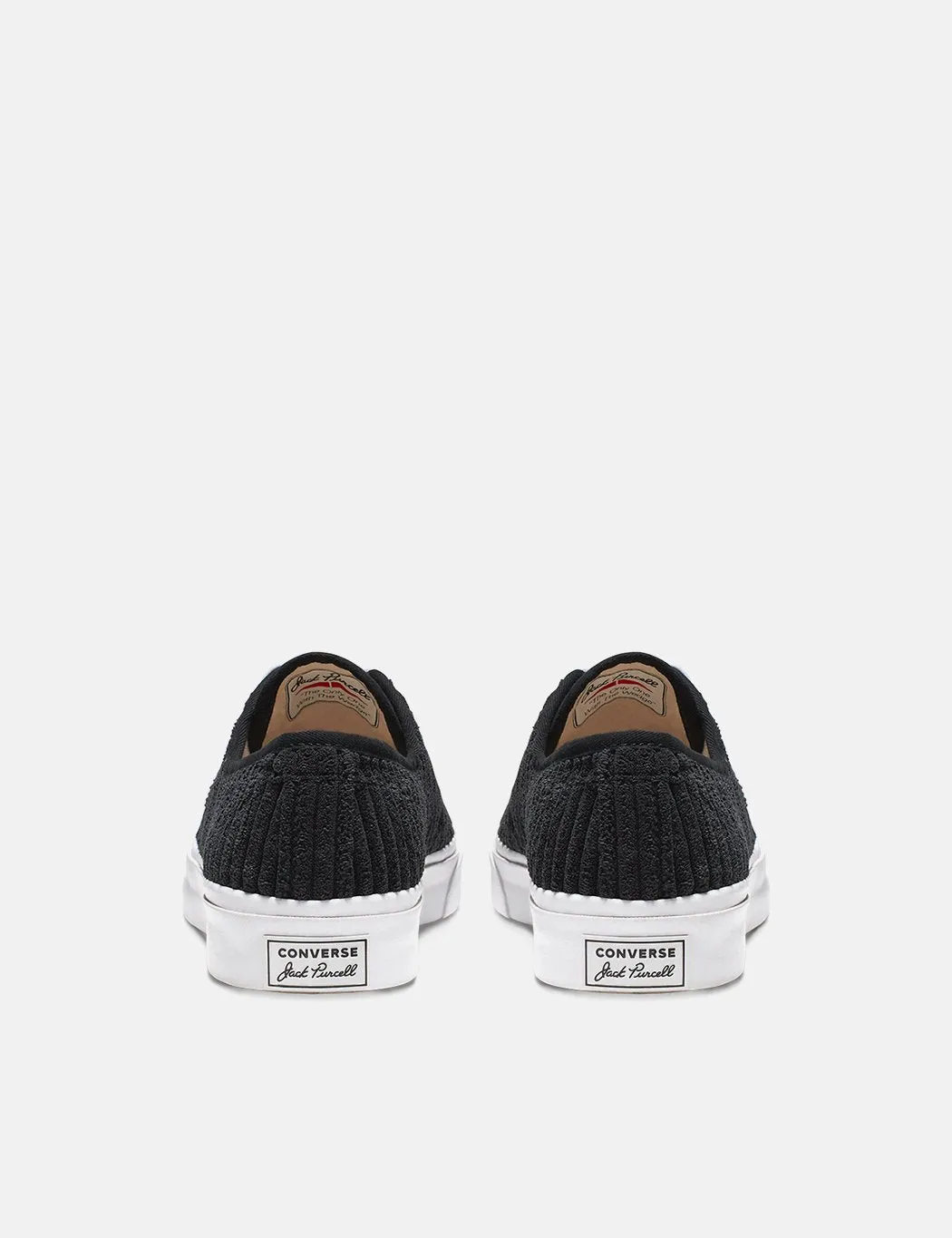 Converse Jack Purcell 165139C (Wide Wale Cord) - Black/White