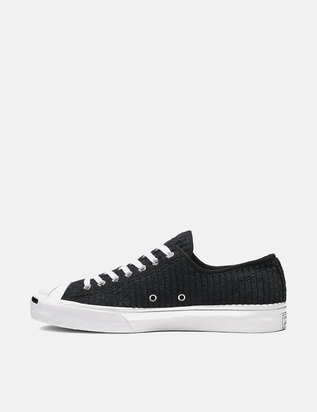 Converse Jack Purcell 165139C (Wide Wale Cord) - Black/White