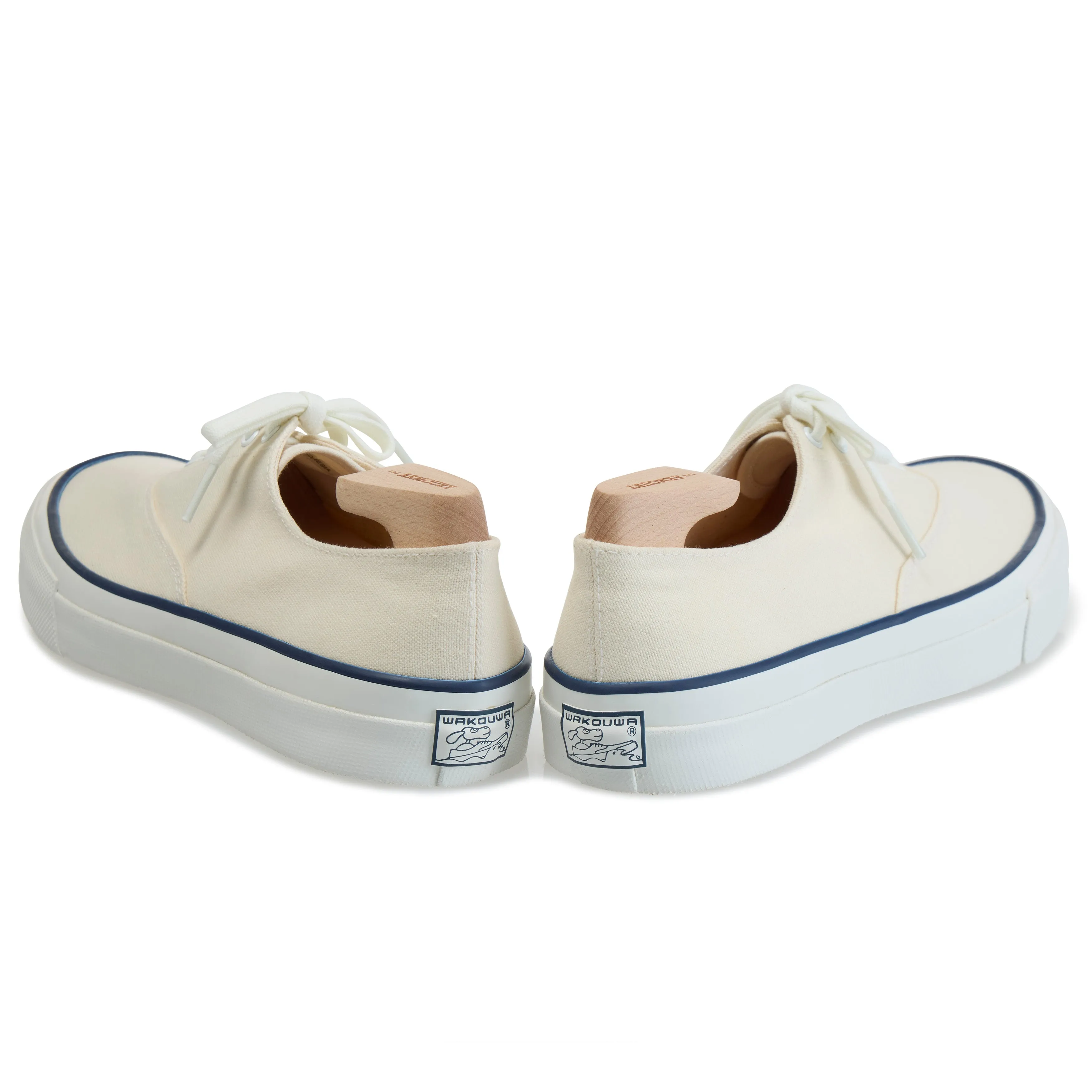 Cotton Canvas Deck Shoe Low