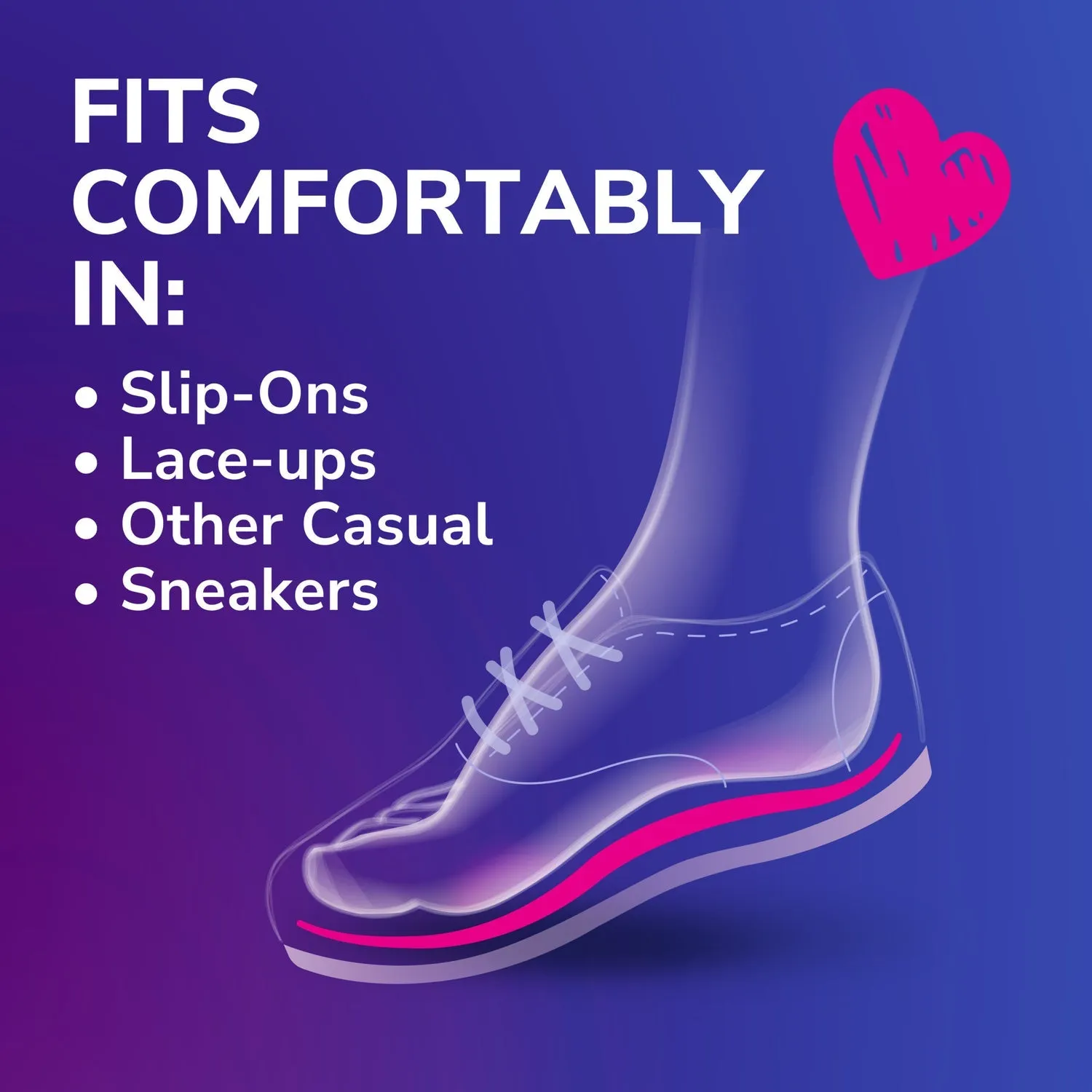 Dr. Scholl's Love your Sneakers with Full Length Insoles for Women