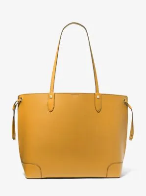 Edith Large Saffiano Leather Tote Bag