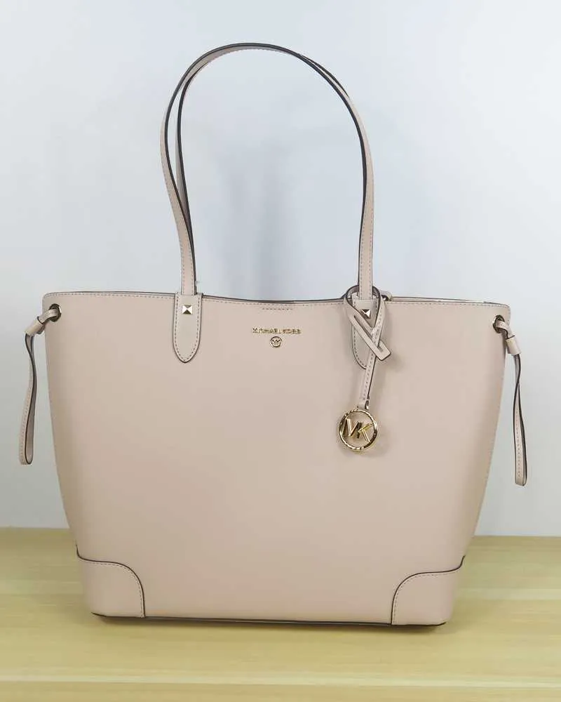 Edith Large Saffiano Leather Tote Bag