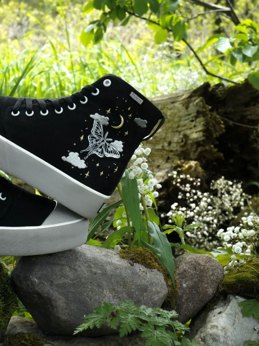 Enchanted Moonlight Platform High Top