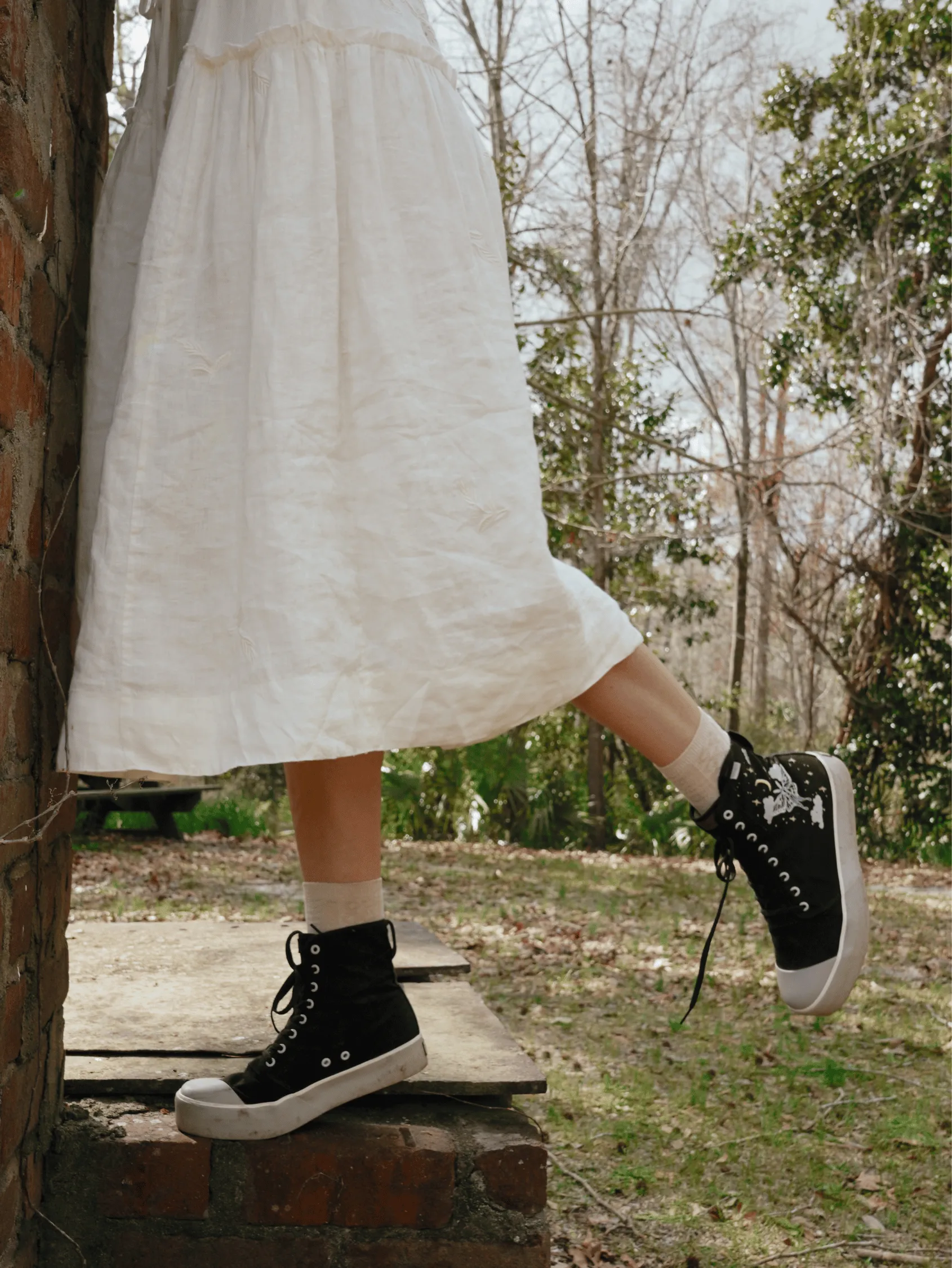 Enchanted Moonlight Platform High Top