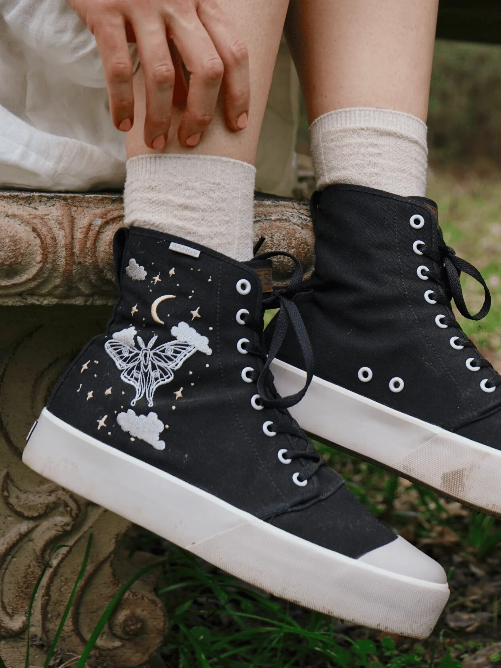 Enchanted Moonlight Platform High Top