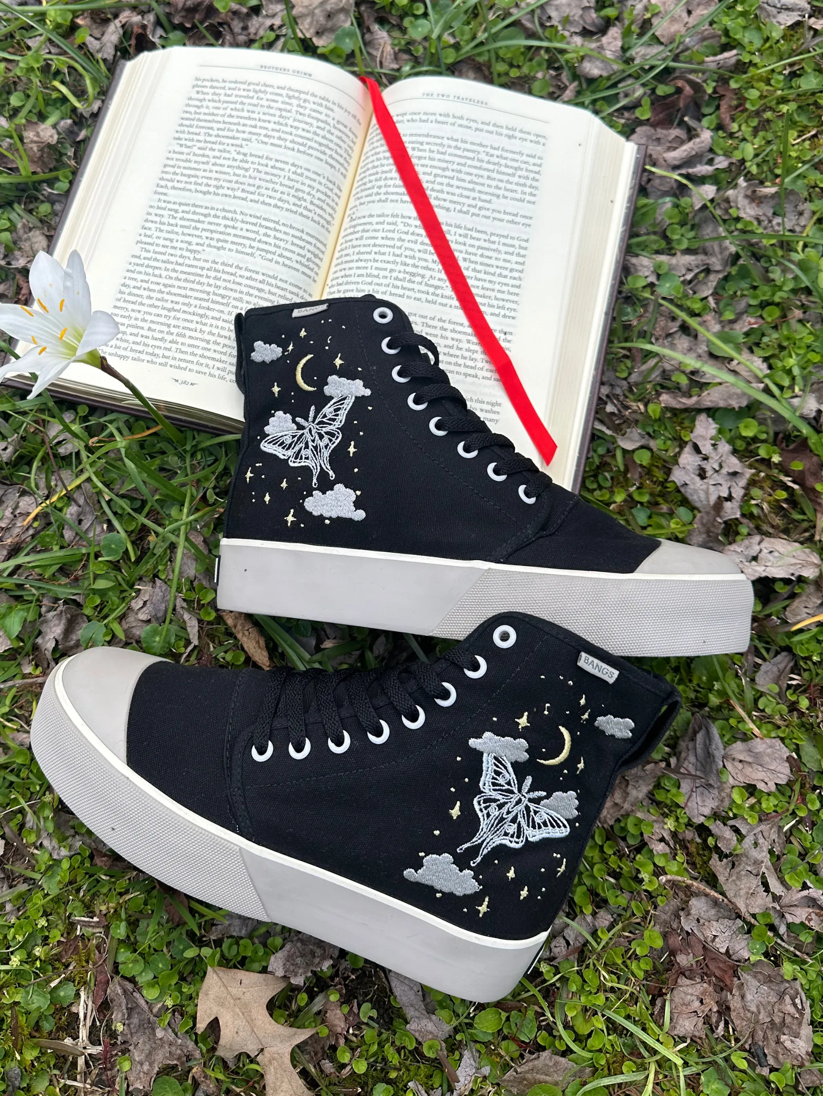 Enchanted Moonlight Platform High Top