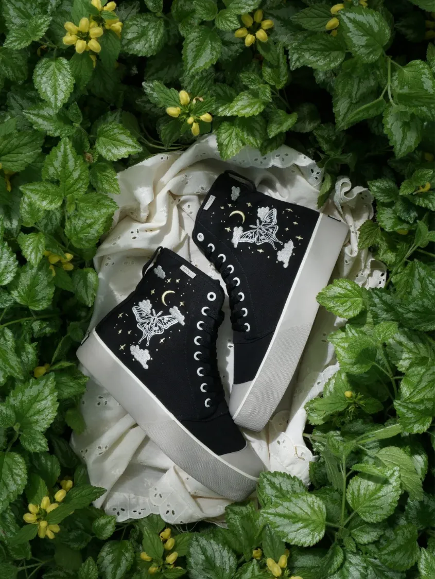 Enchanted Moonlight Platform High Top