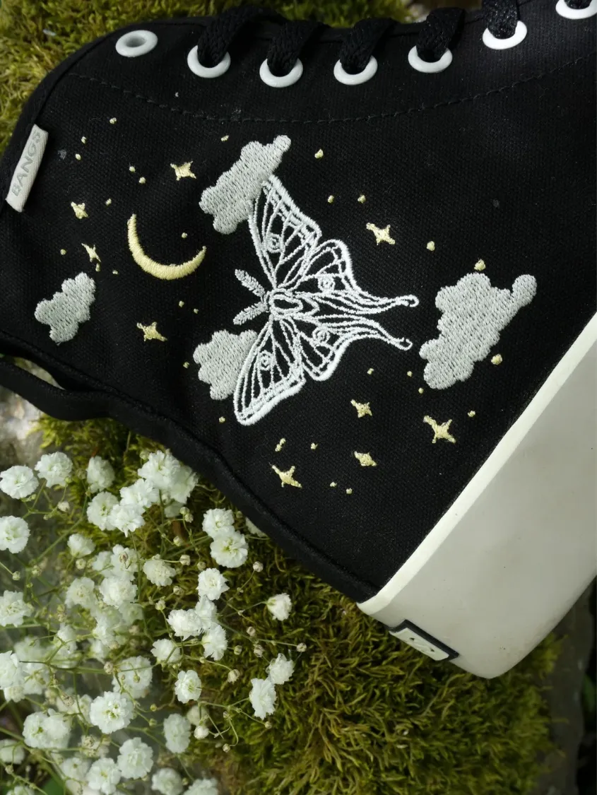 Enchanted Moonlight Platform High Top