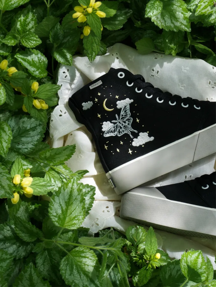 Enchanted Moonlight Platform High Top