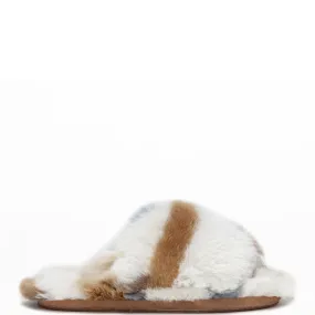 ETHICALLY AND CRUELTY FREE ALPACA SLIPPERS IN MULTICOLOR