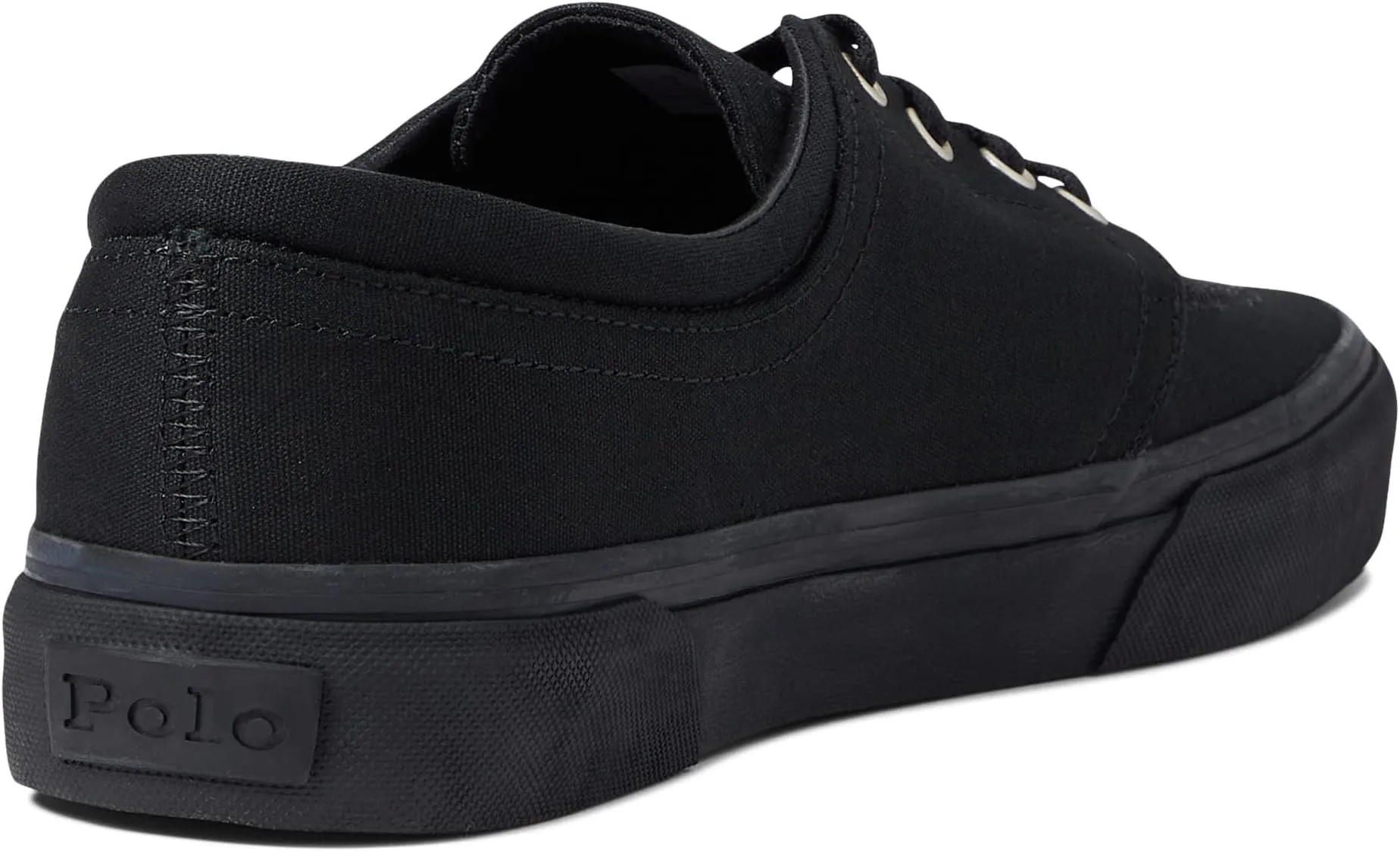 Faxon X Low-Top Canvas Sneaker Polo Ralph Lauren, Black/Black