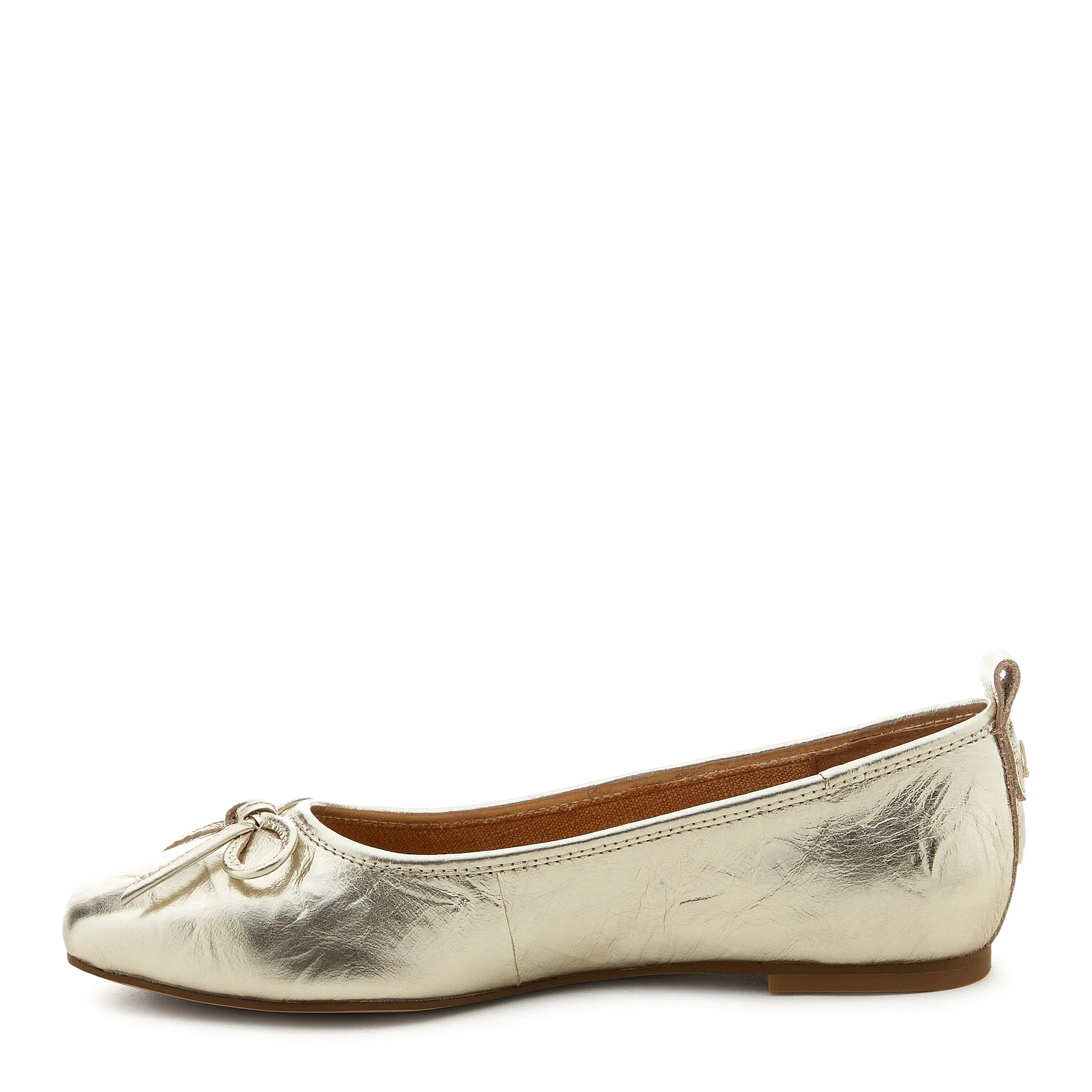 Frankie Gold Ballet Flats