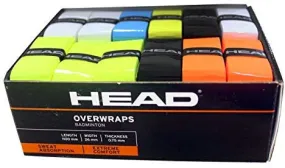 HEAD HEAD0275 Tennis Racquet Grips (Multi-Color) - Pack of 48