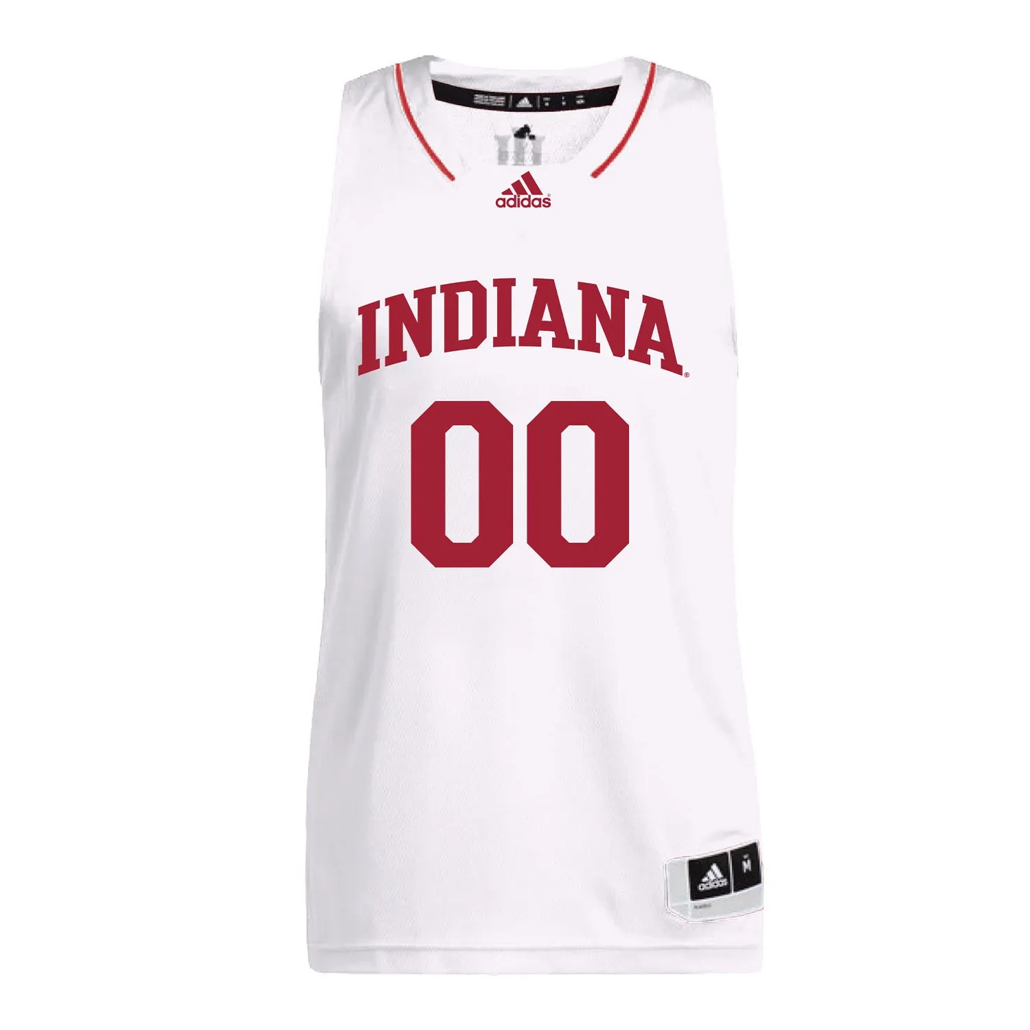 Indiana Hoosiers Adidas Personalized White Basketball Jersey