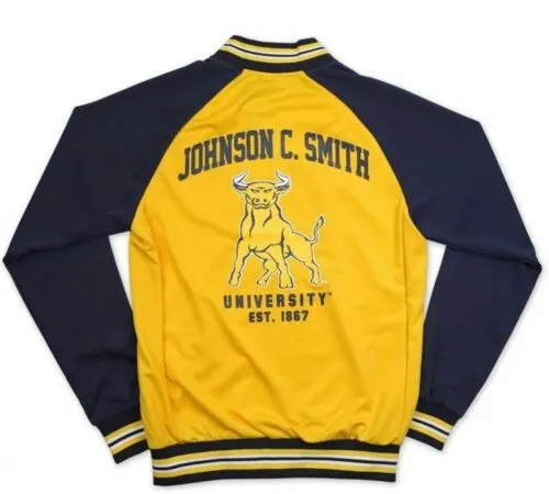 Johnson C Smith University Jogging Top Jacket Golden Bulls