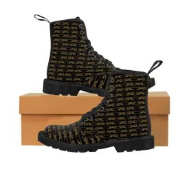 Leaping Leopards Women's Canvas Boots