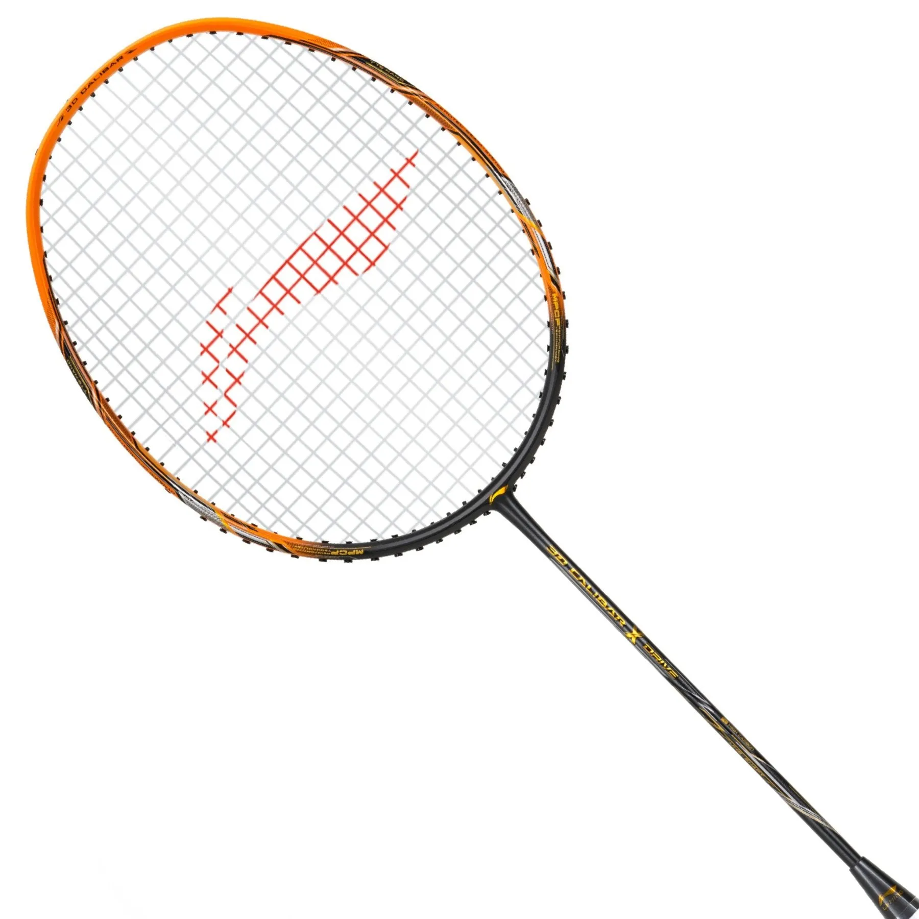 Li-Ning 3D Calibar X Drive Badminton Racquet - Black/Gold