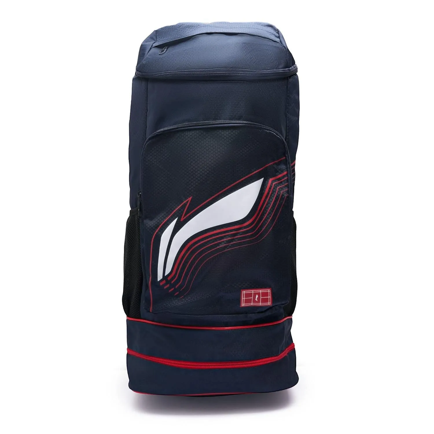 Li-Ning ABSS321 Court Pro Long Badminton Backpack, Red