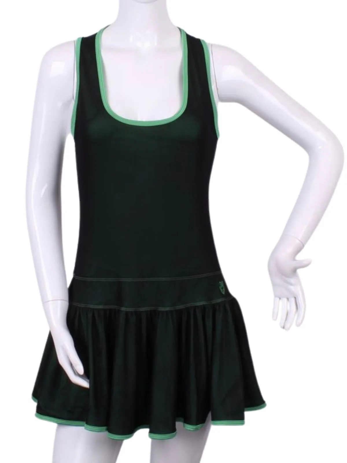 Longer Mesh and Green Sandra Dee Tennis Dress