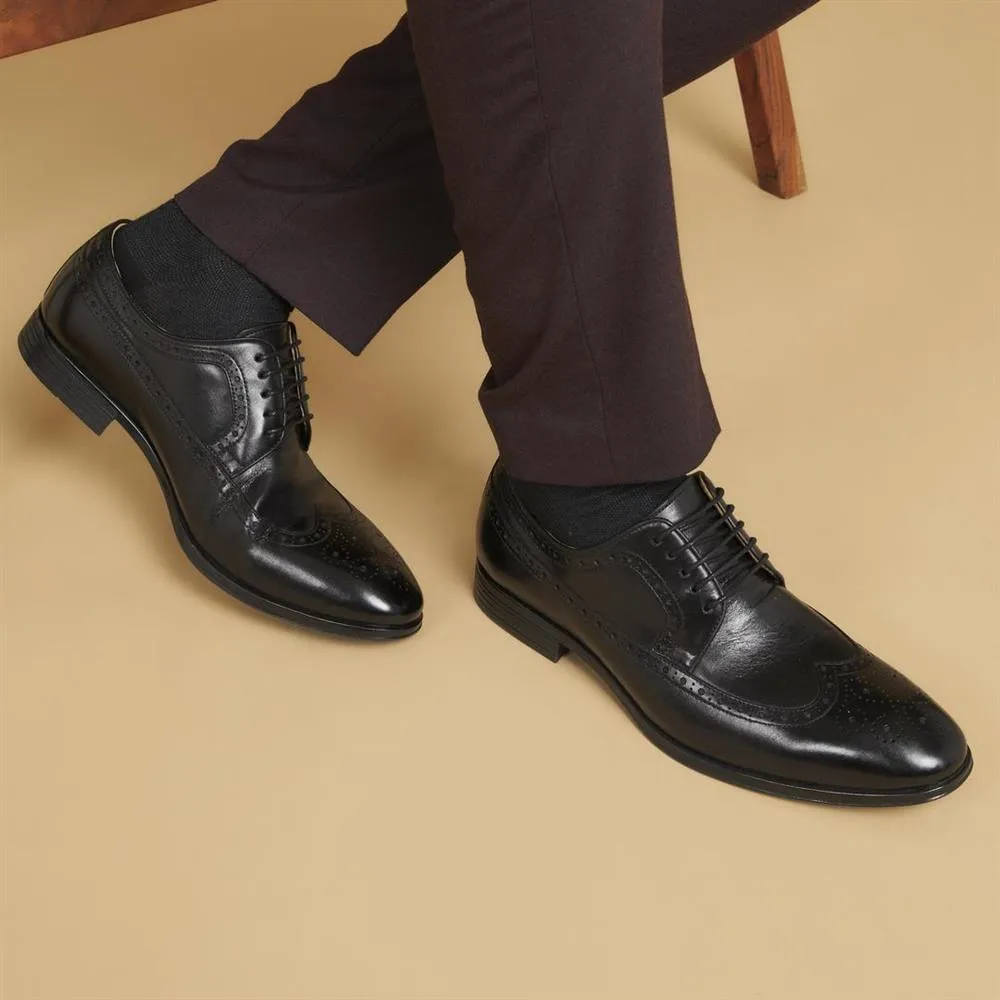 Macclesfield Leather Derby Shoes - MACCLESFIELD / 323 638