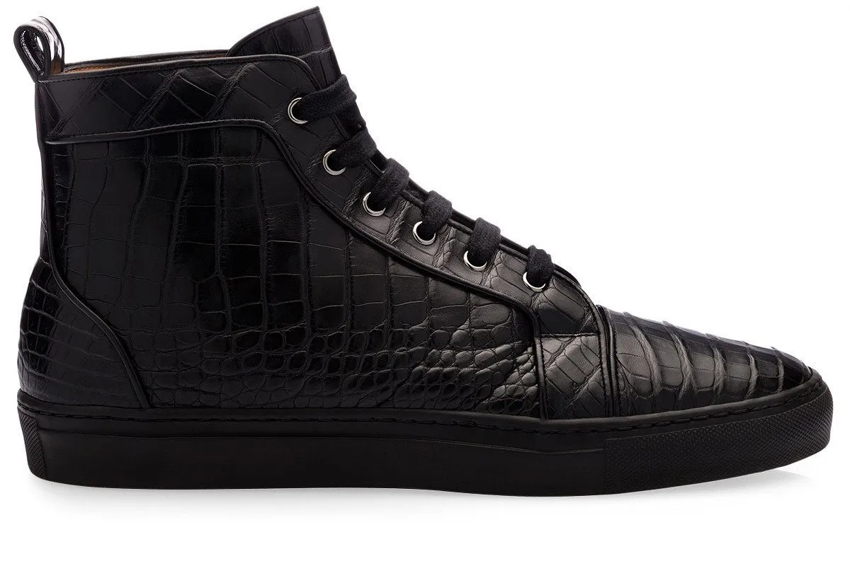 MAXIME MISSISSIPPI BLACK HIGH TOP