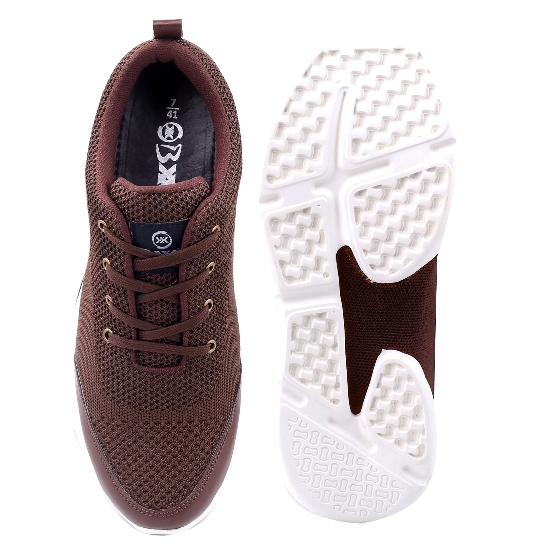 Men's 3 Inch Hidden Height Increasing Stylish Casual Sports Lace-Up Shoes