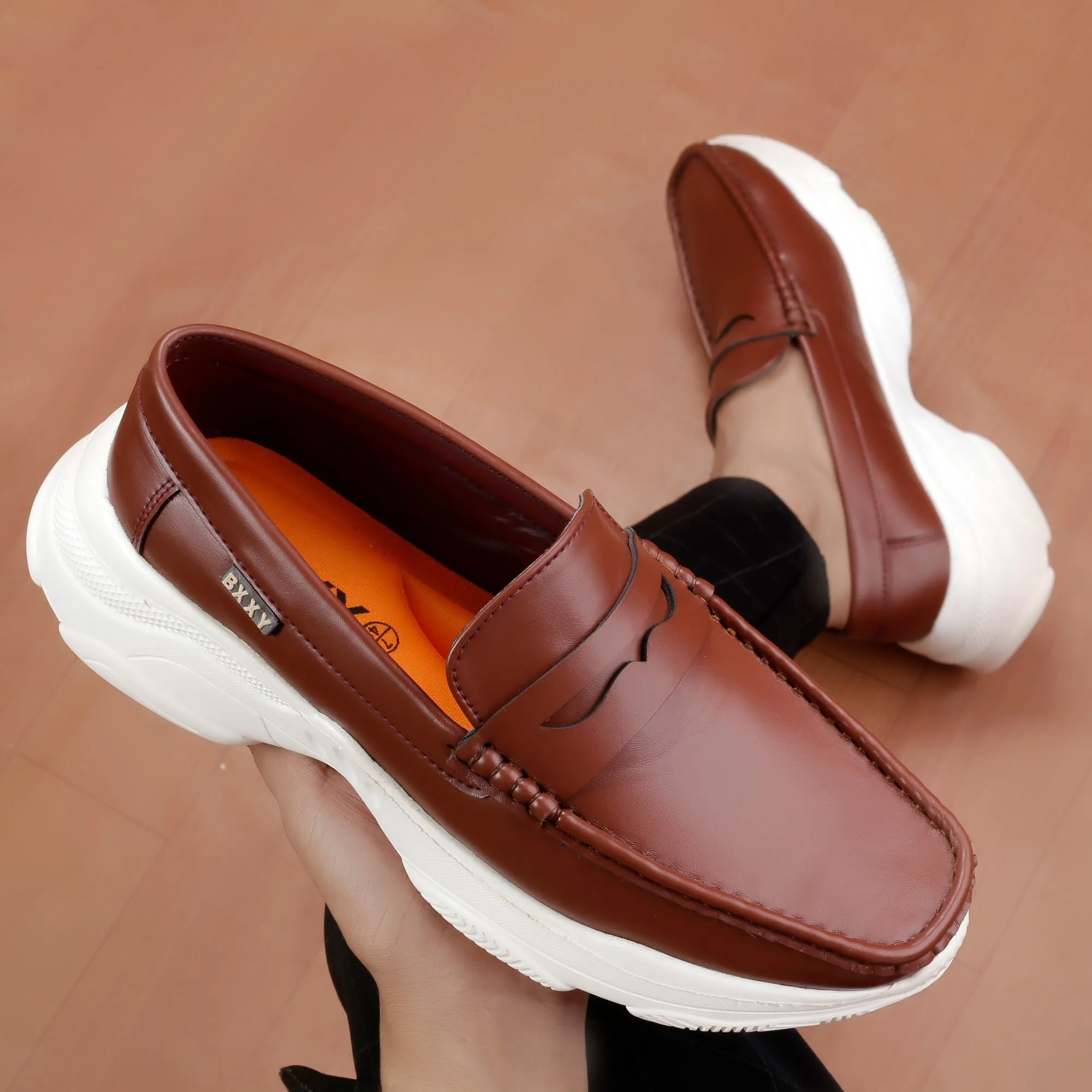 Men's Faux Leather Stylish Loafers