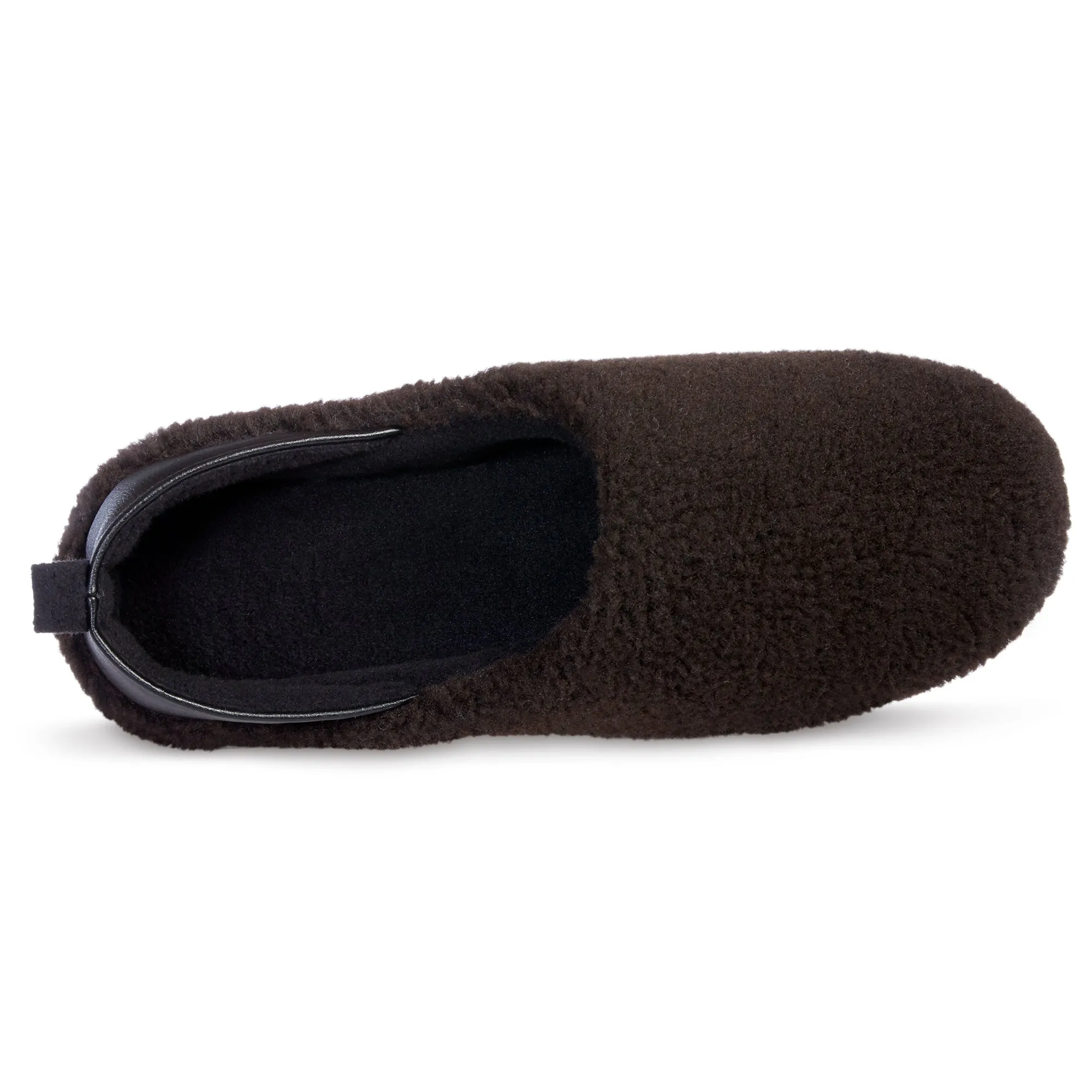 Men's Garrett Closed Back Slippers With Berber and Memory Foam