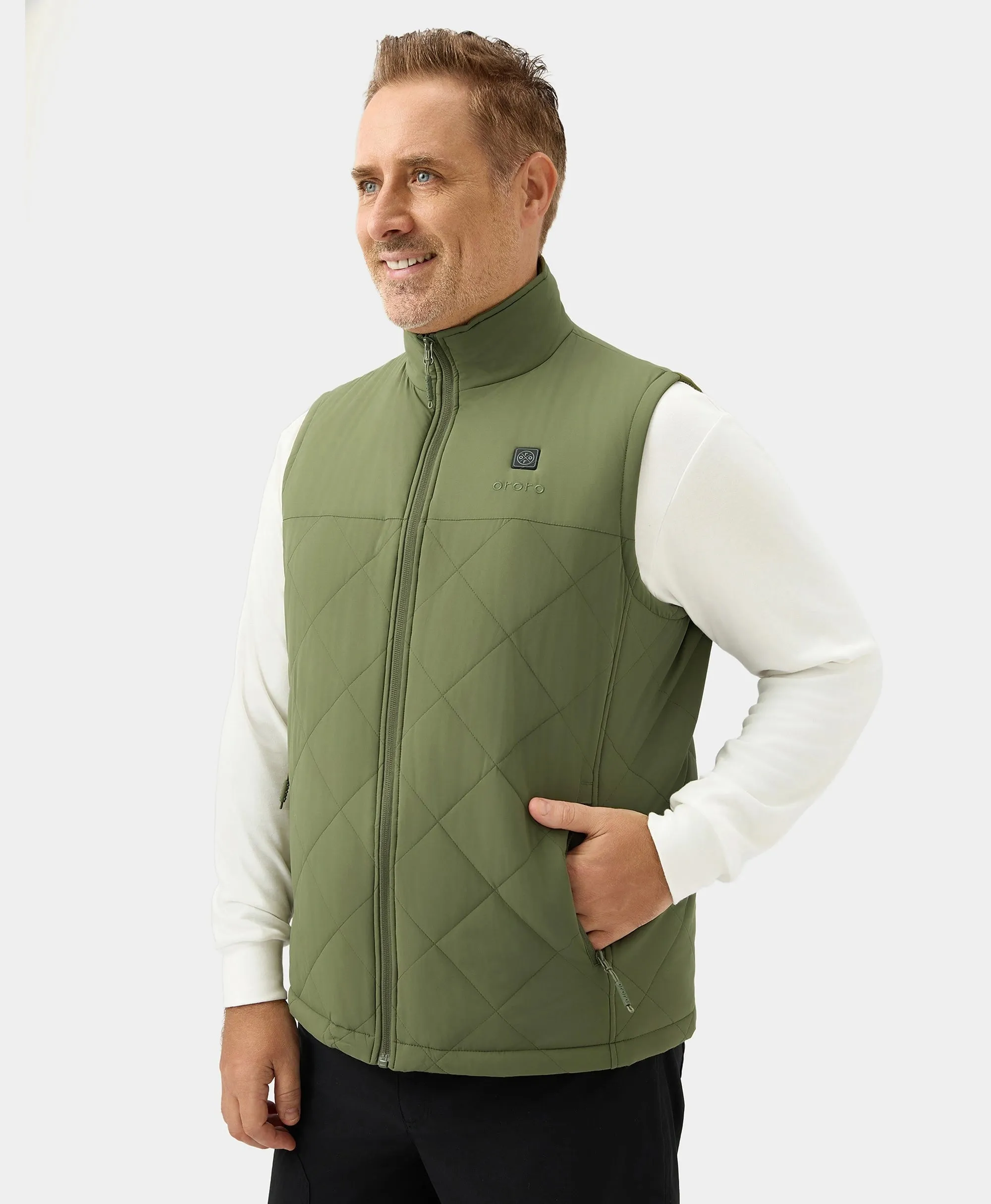 Men's Heated Quilted Vest (Apparel Only)