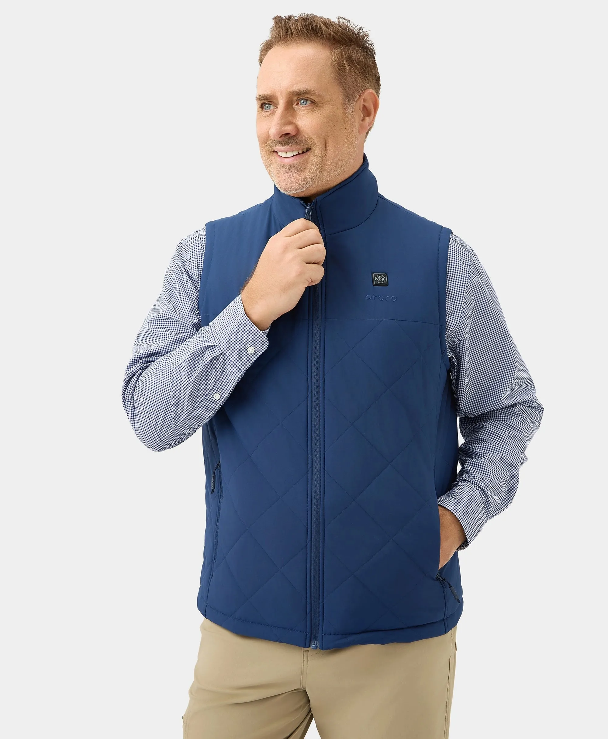 Men's Heated Quilted Vest (Apparel Only)