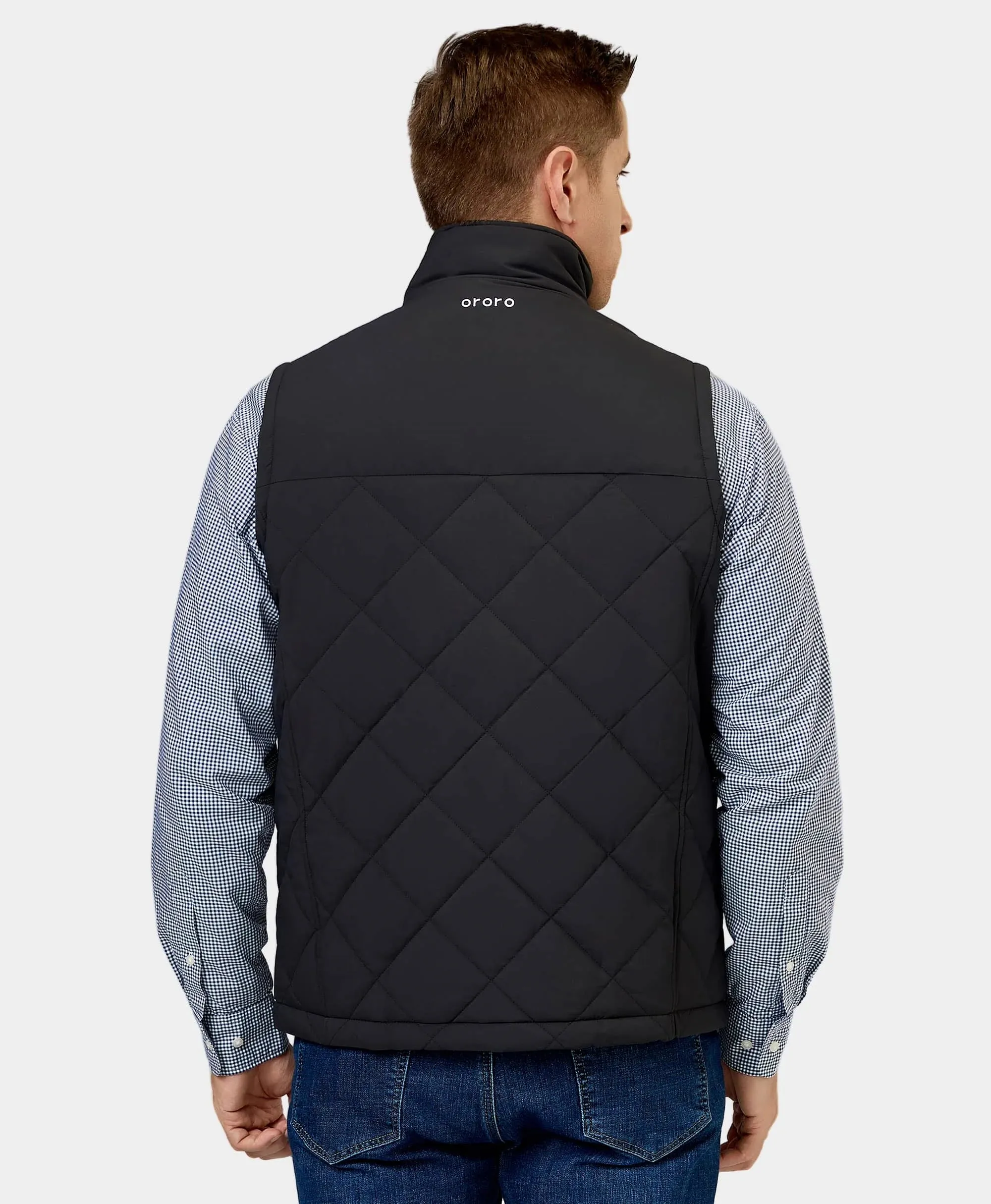 Men's Heated Quilted Vest (Apparel Only)